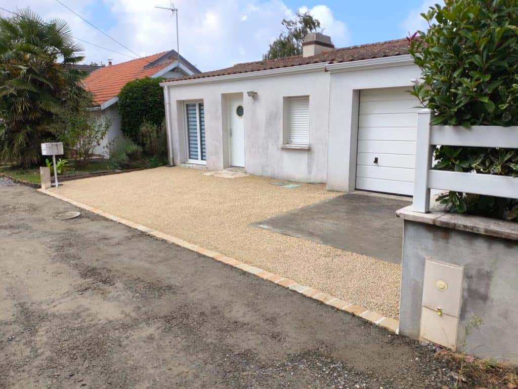 Aménagement des abords de la maison